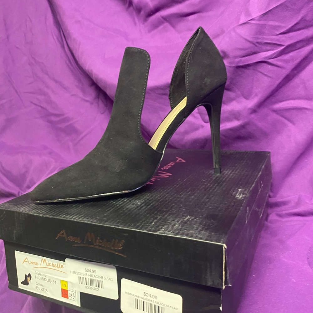 Anne Michelle open side heels